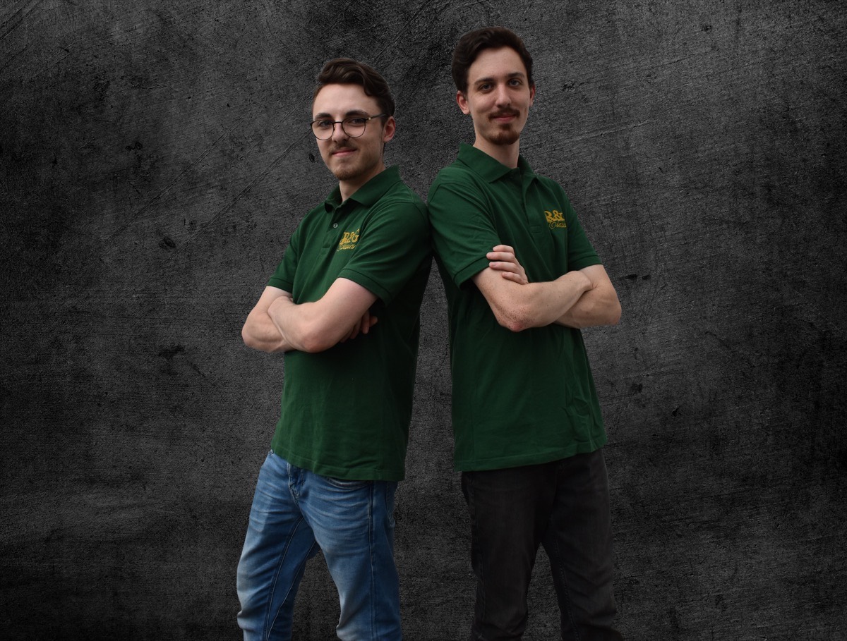 Luca Gobbert und Mike Rehrmann